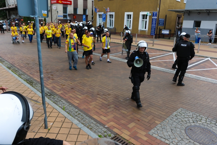 Kibice Motoru Lublin już w Elblągu - zobacz zdjęcia. Transmisja LIVE meczuKibice Motoru Lublin już w Elblągu - zobacz zdjęcia. T